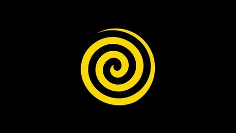 Colored graphic object on background with stroboscopic and hypnotic effect. Stock Footage 125104182