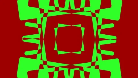 Colored graphic object on background with stroboscopic and hypnotic effect. Stock Footage 125265802
