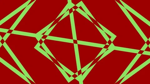 Colored graphic object on background with stroboscopic and hypnotic effect. Stock Footage 125358342