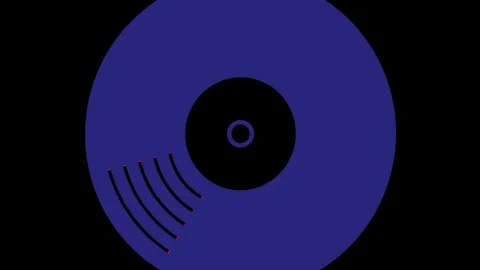 Colored graphic object on background with stroboscopic and hypnotic effect. Stock Footage 125358922