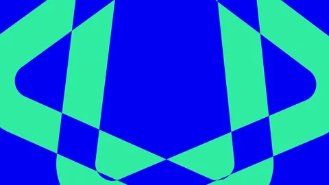 Colored graphic object on background with stroboscopic and hypnotic effect. Stock Footage 125692291