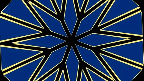 Colored graphic object on background with stroboscopic and hypnotic effect. Stock Footage 125815000