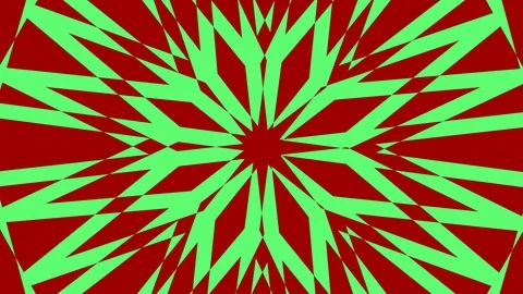 Colored graphic object on background with stroboscopic and hypnotic effect. Stock Footage 125875222