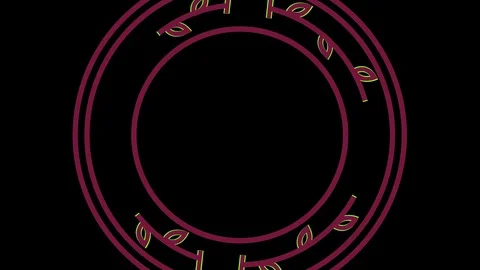 Colored graphic object on background with stroboscopic and hypnotic effect. Stock Footage 126754746