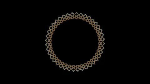 Colored graphic object on background with stroboscopic and hypnotic effect. Stock Footage 126911436