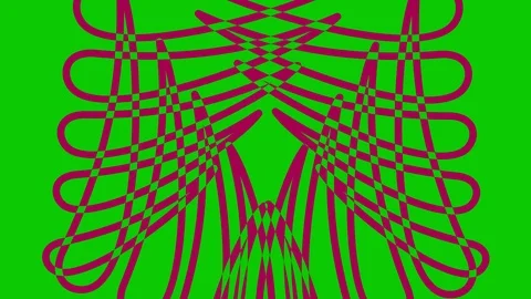 Colored graphic object on background with stroboscopic and hypnotic effect. Stock Footage 126915244