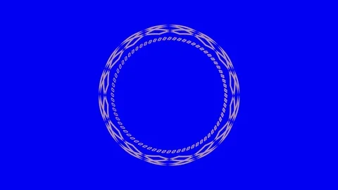 Colored graphic object on background with stroboscopic and hypnotic effect. Stock Footage 126915268