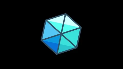 Colored graphic object on background with stroboscopic and hypnotic effect. Stock Footage 126915551