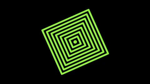 Colored graphic object on background with stroboscopic and hypnotic effect. Stock Footage 127410567