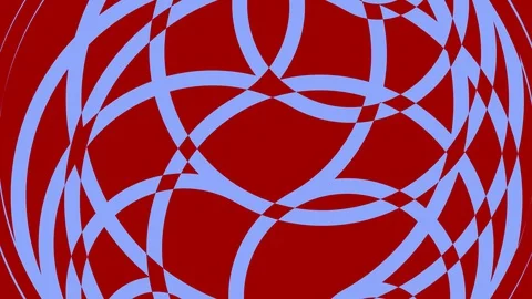 Colored graphic object on background with stroboscopic and hypnotic effect. Stock Footage 127961062