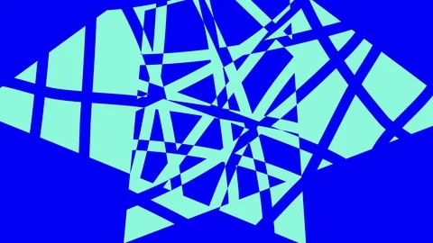 Colored graphic object on background with stroboscopic and hypnotic effect. Stock Footage 128342883