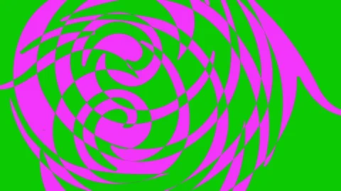 Colored graphic object on background with stroboscopic and hypnotic effect. Stock Footage 129002004