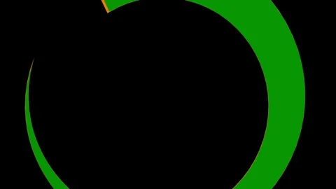 Colored graphic object on background with stroboscopic and hypnotic effect. Stock Footage 130122556