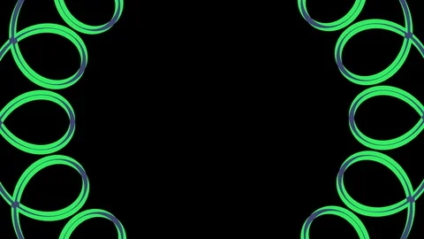 Colored graphic object on background with stroboscopic and hypnotic effect. Stock Footage 130122882