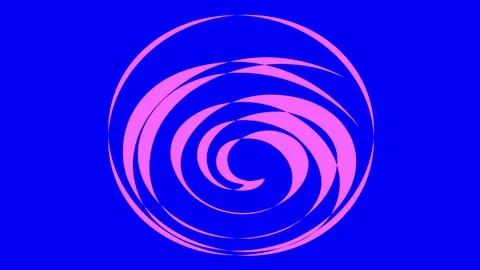 Colored graphic object on background with stroboscopic and hypnotic effect. Stock Footage 130127755