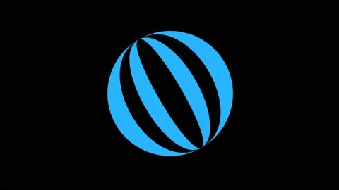 Colored graphic object on background with stroboscopic and hypnotic effect. Stock Footage 130253016