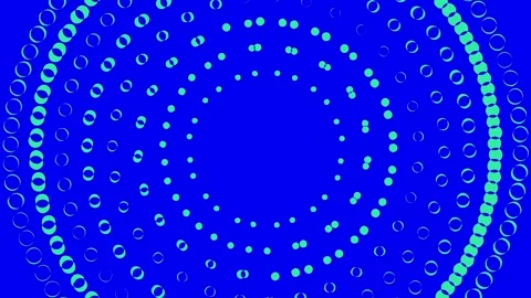 Colored graphic object on background with stroboscopic and hypnotic effect. Stock Footage 130302384