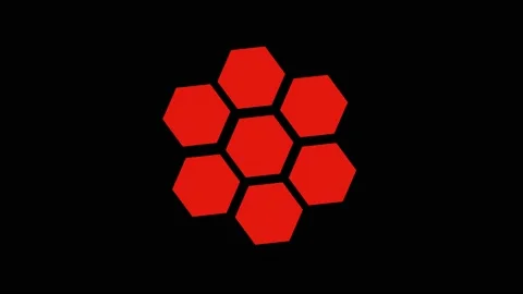 Colored graphic object on background with stroboscopic and hypnotic effect. Stock Footage 130552570