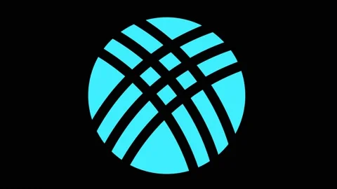 Colored graphic object on background with stroboscopic and hypnotic effect. Stock Footage 130872814