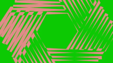 Colored graphic object on background with stroboscopic and hypnotic effect. Stock Footage 130874603