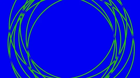 Colored graphic object on background with stroboscopic and hypnotic effect. Stock Footage 130875102