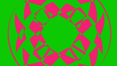 Colored graphic object on background with stroboscopic and hypnotic effect. Stock Footage 131180728