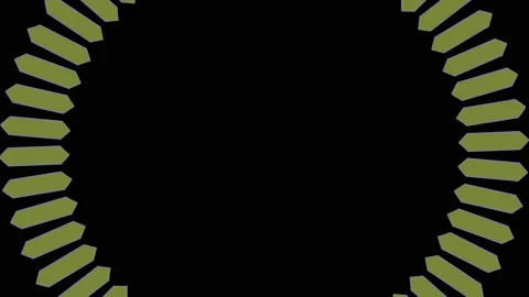 Colored graphic object on background with stroboscopic and hypnotic effect. Video stock 131544920