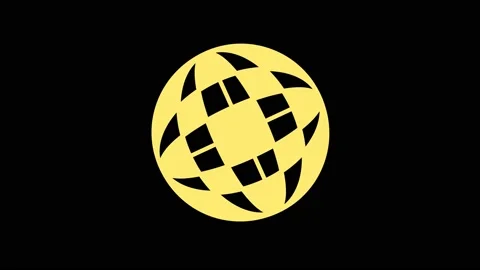 Colored graphic object on background with stroboscopic and hypnotic effect. Video stock 131806696