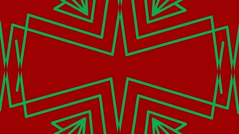 Colored graphic object on background with stroboscopic and hypnotic effect. Stock Footage 131847367