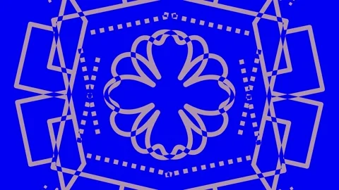 Colored graphic object on background with stroboscopic and hypnotic effect. Stock Footage 131848889