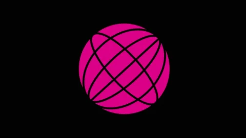 Colored graphic object on background with stroboscopic and hypnotic effect. Stock Footage 132236520