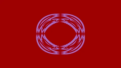 Colored graphic object on background with stroboscopic and hypnotic effect. Stock Footage 132322381