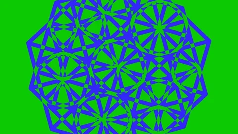 Colored graphic object on background with stroboscopic and hypnotic effect. Stock Footage 132324326