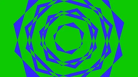 Colored graphic object on background with stroboscopic and hypnotic effect. Stock Footage 132324602