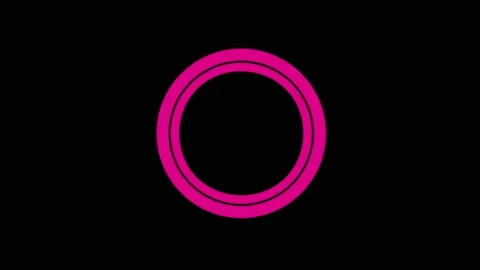 Colored graphic object on background with stroboscopic and hypnotic effect. Video stock 132325892