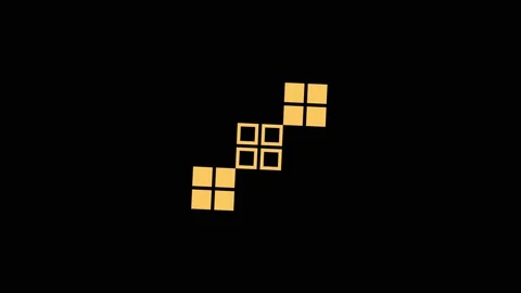 Colored graphic object on background with stroboscopic and hypnotic effect. Stock Footage 132351998