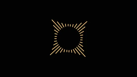 Colored graphic object on background with stroboscopic and hypnotic effect. Video stock 132752422