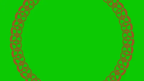 Colored graphic object on background with stroboscopic and hypnotic effect. Stock Footage 133525166