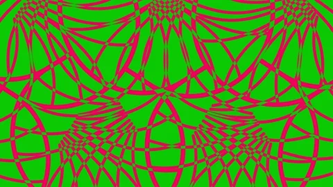 Colored graphic object on background with stroboscopic and hypnotic effect. Stock Footage 133526301