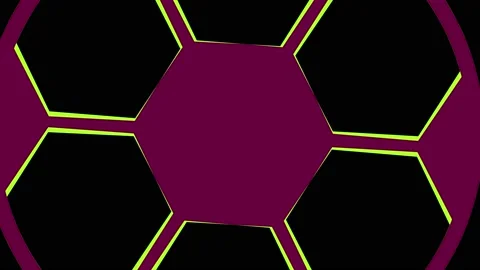 Colored graphic object on background with stroboscopic and hypnotic effect. Stock Footage 133696957