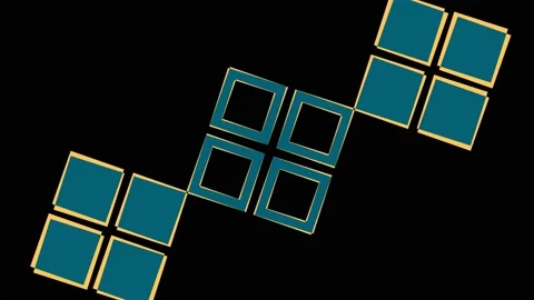 Colored graphic object on background with stroboscopic and hypnotic effect. Stock Footage 134223072