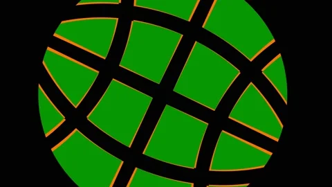 Colored graphic object on background with stroboscopic and hypnotic effect. Stock Footage 134223190