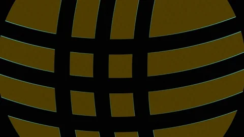 Colored graphic object on background with stroboscopic and hypnotic effect. Stock Footage 134223338