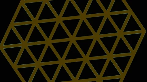 Colored graphic object on background with stroboscopic and hypnotic effect. Stock Footage 134223577