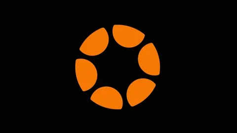 Colored graphic object on background with stroboscopic and hypnotic effect. Stock Footage 134439502