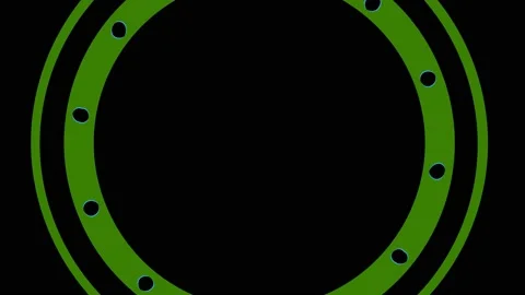 Colored graphic object on background with stroboscopic and hypnotic effect. Stock Footage 134774583