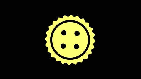 Colored graphic object on background with stroboscopic and hypnotic effect. Stock Footage 135657144