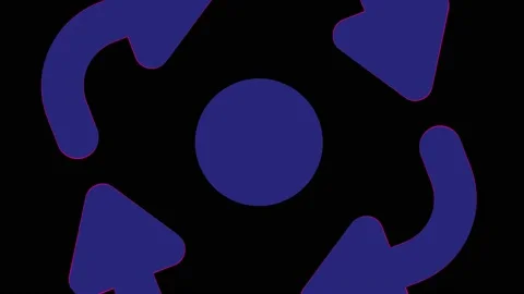 Colored graphic object on background with stroboscopic and hypnotic effect. Stock Footage 135787506