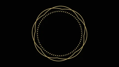 Colored graphic object on background with stroboscopic and hypnotic effect. Stock Footage 137421274