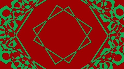 Colored graphic object on background with stroboscopic and hypnotic effect. Stock Footage 138589223